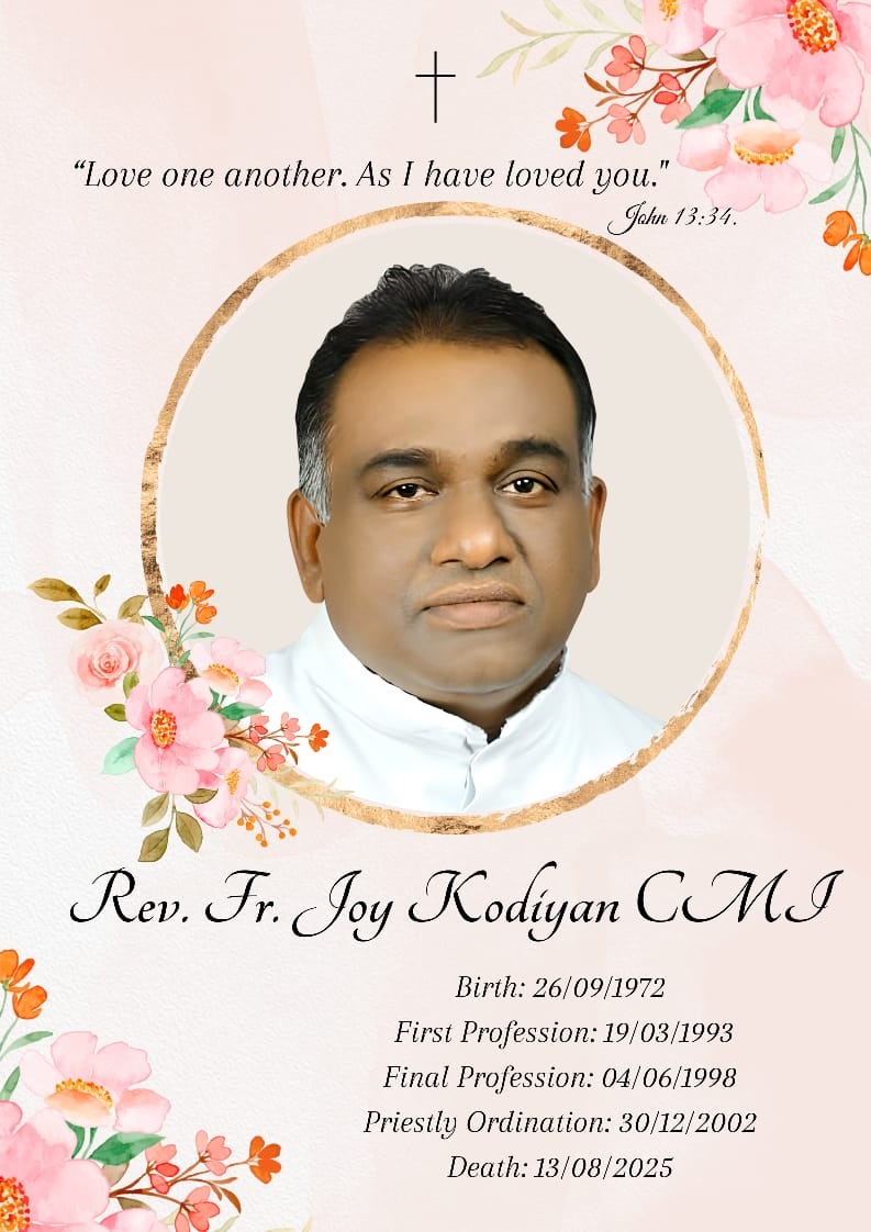 Rev. Fr Joy Kodiyan CMI 